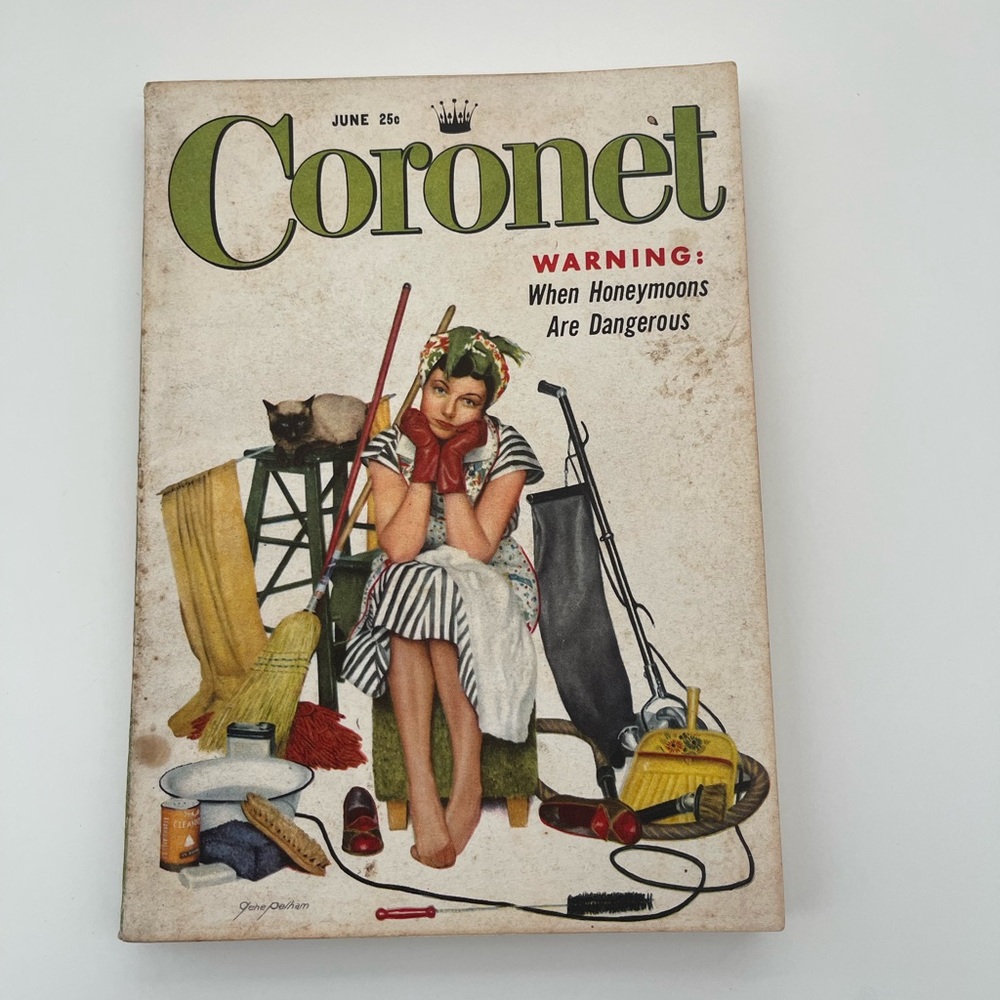 Vintage Coronet magazine 1954